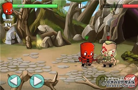 在刀光剑影中捍卫尊严 小小格斗士现已登陆